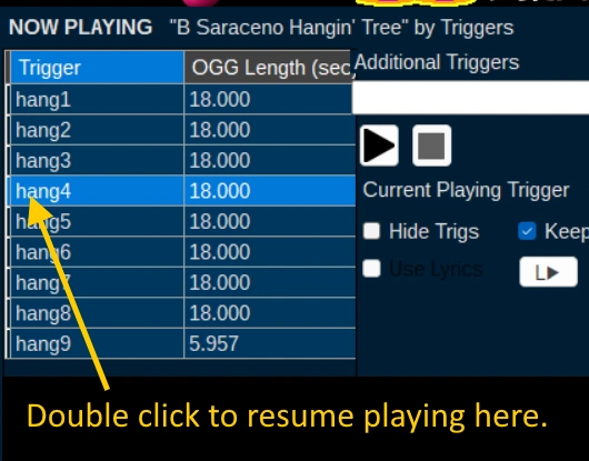 Playback Pro Tips Trigger Grid